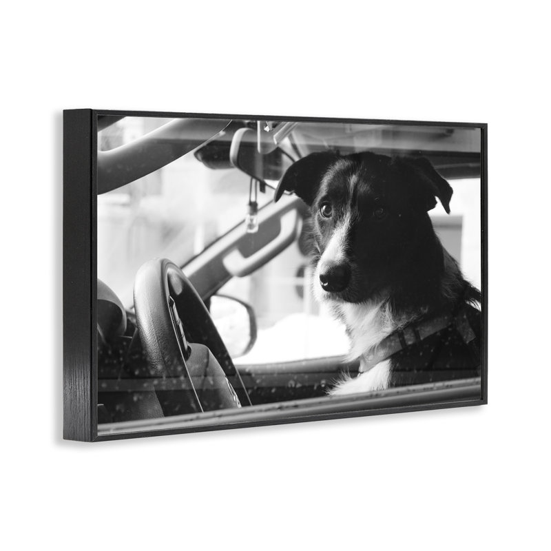 Art de giclée encadrée par un chauffeur de bateau, conception par Lsr Creative Studio, H 12 po x l 18 po