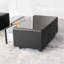 Table basse moderne et intelligente avec réfrigérateur intégré, haut-parleur Bluetooth, charge sans fil, panneau de commande tactile, USB, protection des prises, lumière d'ambiance, noir-2068891820