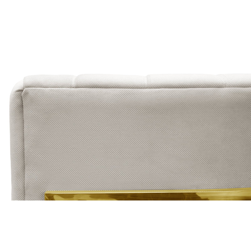 Velvet Barrel Chair, Cream