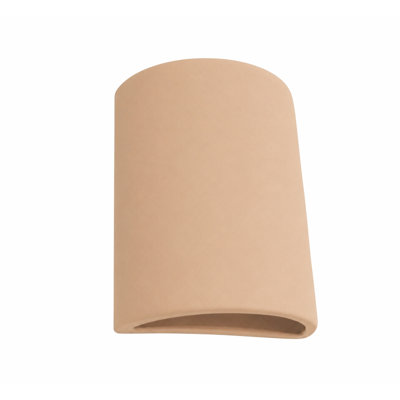 Winscott Ceramic Flush Mounted Sconce