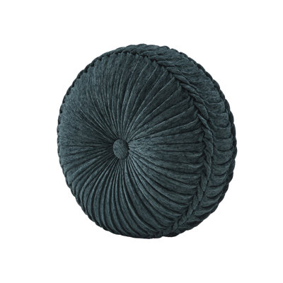 NANCY TUFTED ROUND DECORATIVE THROW PILLOW