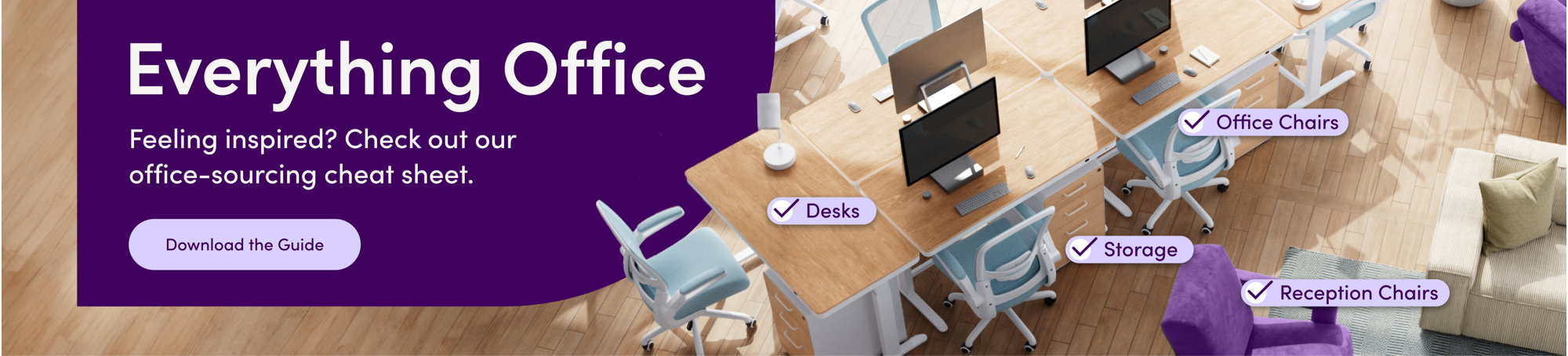 Everything Office, your go-to resource for any workplace refresh. Download the Guide. Office Chairs, Desks, Storage, Reception Chairs.