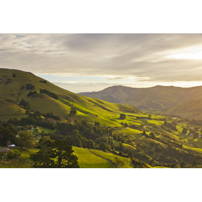Banks Peninsula by Jordieasy - Wrapped Canvas Print