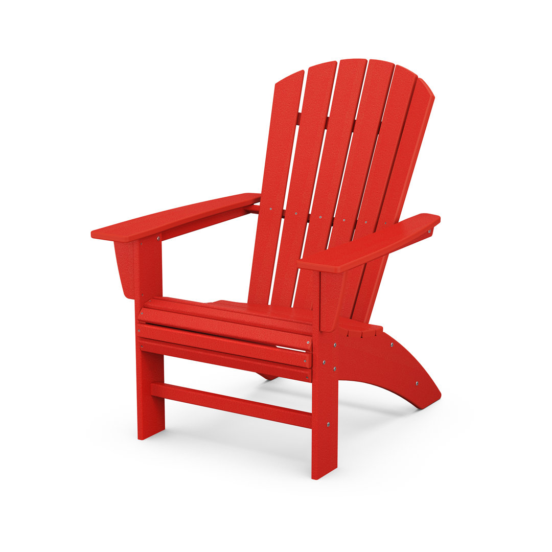 POLYWOOD Nautical Curveback Adirondack Chair POLYWOOD® 