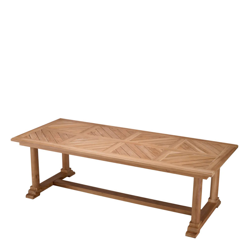 Bell Rive Outdoor Teak Dining Table