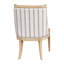 Chaise rembourrée avec garniture cloutée-1323659831