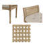 Banc d'appoint de style antique, banc de vestibule