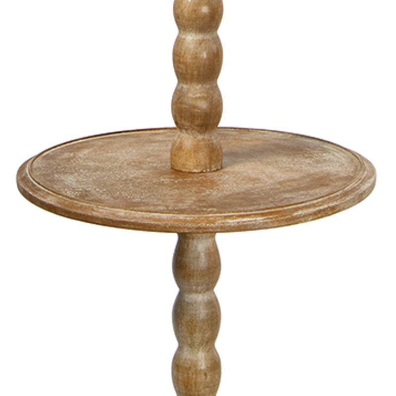 Perennial Floor Lamp, Brown Genuine Leather