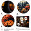Cozy village in Autumn Moonlit IV - Art mural art déco urbain-430403214-430403228