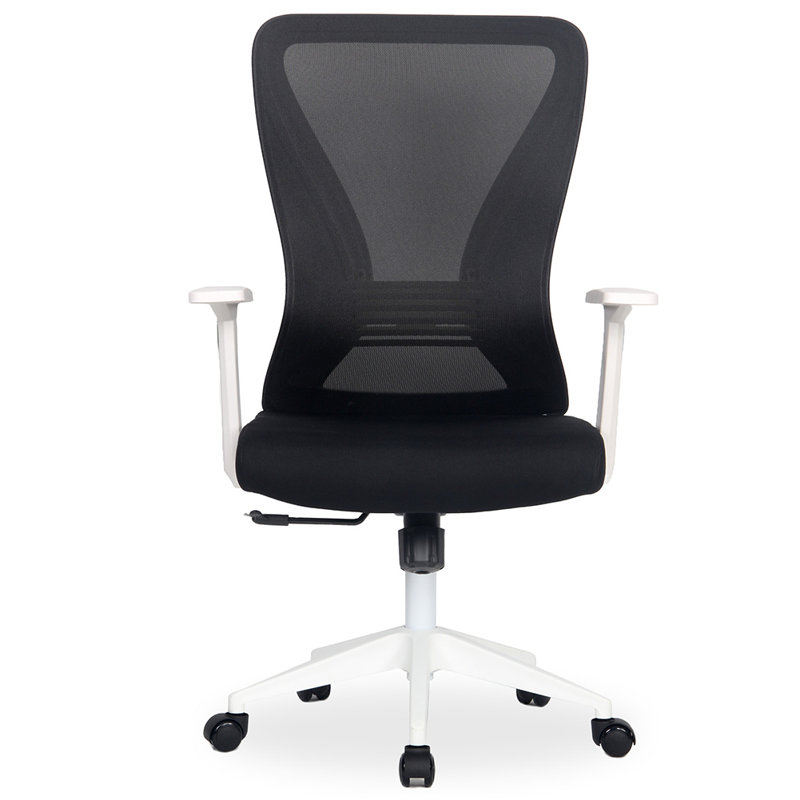 Mesh Task Chair, White, Black