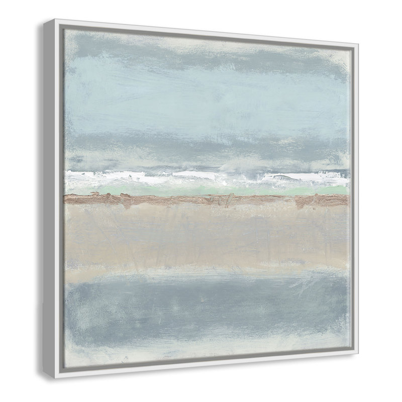 Serenity 2 - Painting Print on Canvas by Filippo Ioco, White, 24" H x 24" W x 2" D