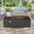 70" Concrete Large Fire Pit Table with Lid-96382349