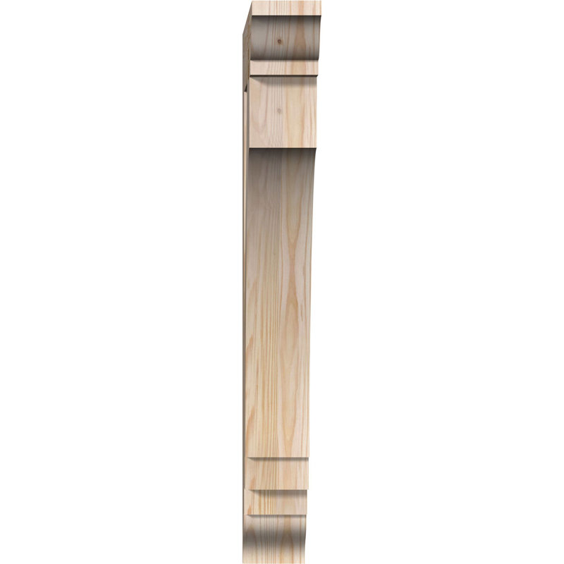 Support impérial traditionnel, H 30 po x l 3,5 po x P 18 po, Douglas (lisse)