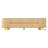 Media Console With LED, Power Outlet & 6 Drawers – Marble Look, UV High-Gloss-120677487