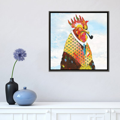 Groovy Rooster and Sky - reproduction d'art
