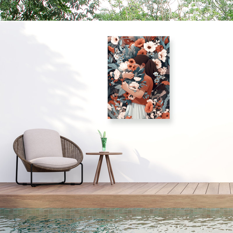 Toile Treechild All My Flowers, H 14 po x l 19 po