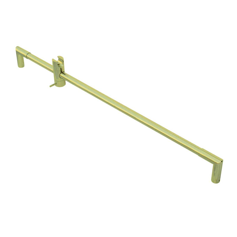 Barre coulissante pour salle de bain à main pvd