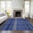 Kinslee Washable Plaid Indoor / Outdoor Rug-702337104