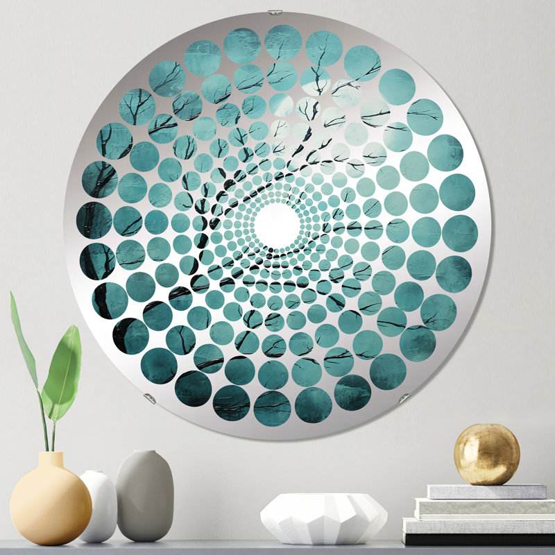 Aarzu Circle Mirror, 23.6" x 23.6"