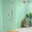Robinet de baignoire et douche Calder avec valve brute-61901554