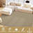 Machine Washable Realistic Braided Area Rug, Stain Resistant, Non-Shedding, Soft Thin Indoor Non-Slip Carpet -1797110927