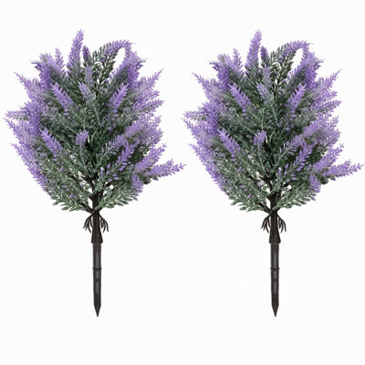 2 buissons topiaires artificiels pour l'extérieur avec des arbustes artificiels en forme de boule de buis résistants aux rayons UV pour l'intérieur et l'extérieur