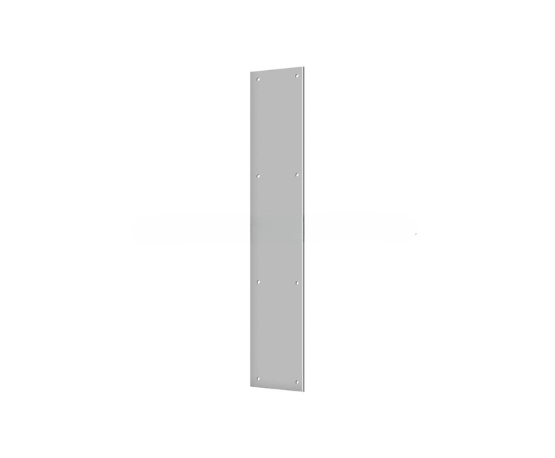 Deltana PP3520U32D Push Plate 3-1/2" x 20"; Satin Stainless Steel Finish