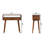 Console Table, Solid Wood