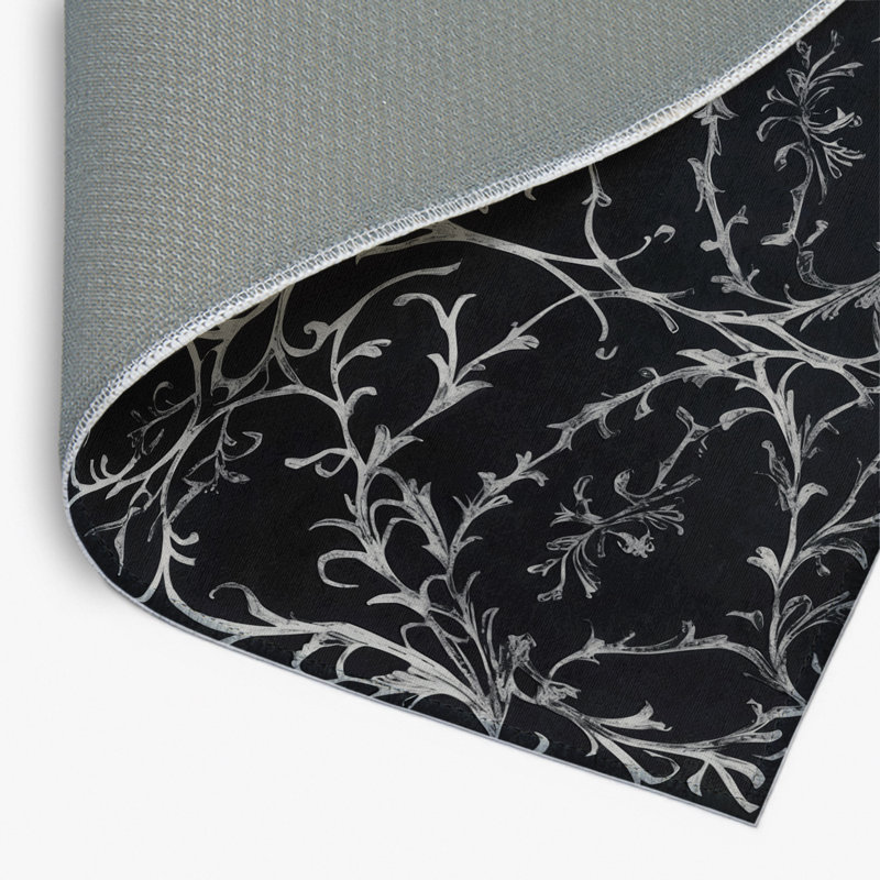 Tapis intérieur et extérieur Smoky Petals, Rectangle 5 pi x 7 pi