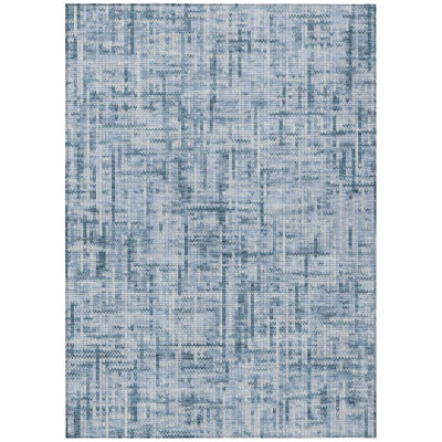 Machine Washable Indoor/Outdoor Colman ACN2130 Striped Rug