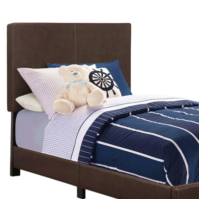 Brown Twin Panel Bed