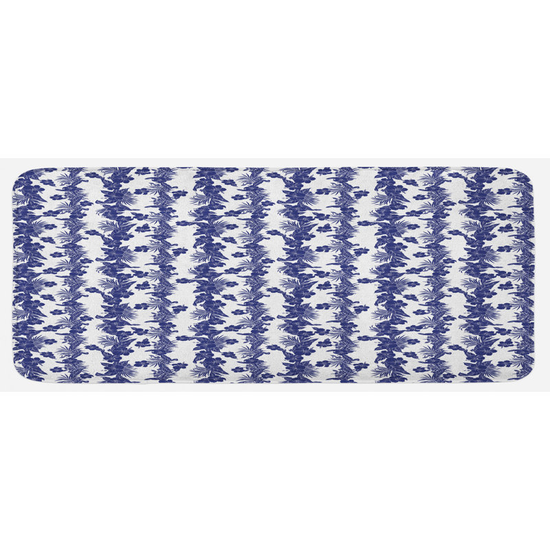 Tapis de cuisine Hibiscus