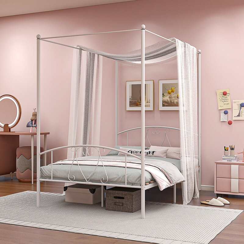 Bed, White