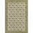 Anders Traditional Floral Wool and Nylon Green Area Rug-112845037