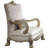 Jameiah Faux Leather Armchair