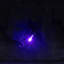 Lighted Raggedy Halloween Valance- 5.75' - Purple LED Lights