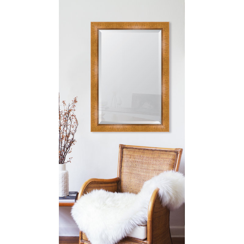 Miroir d'appoint mural Gullion, Naturel, H 46 po x l 36 po