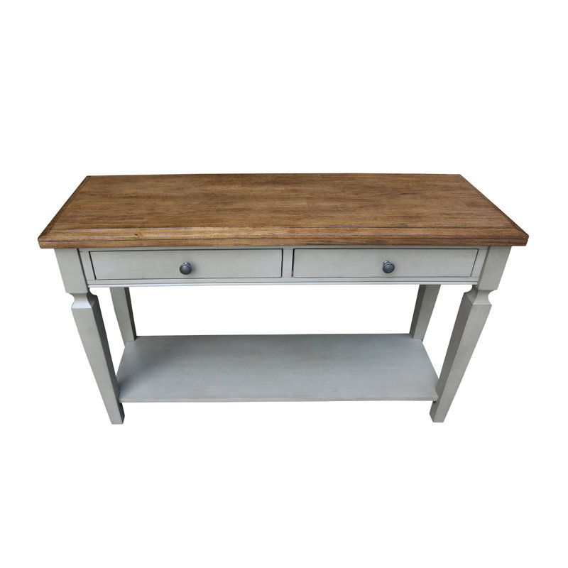 Console Briseno, Hickory / pierre