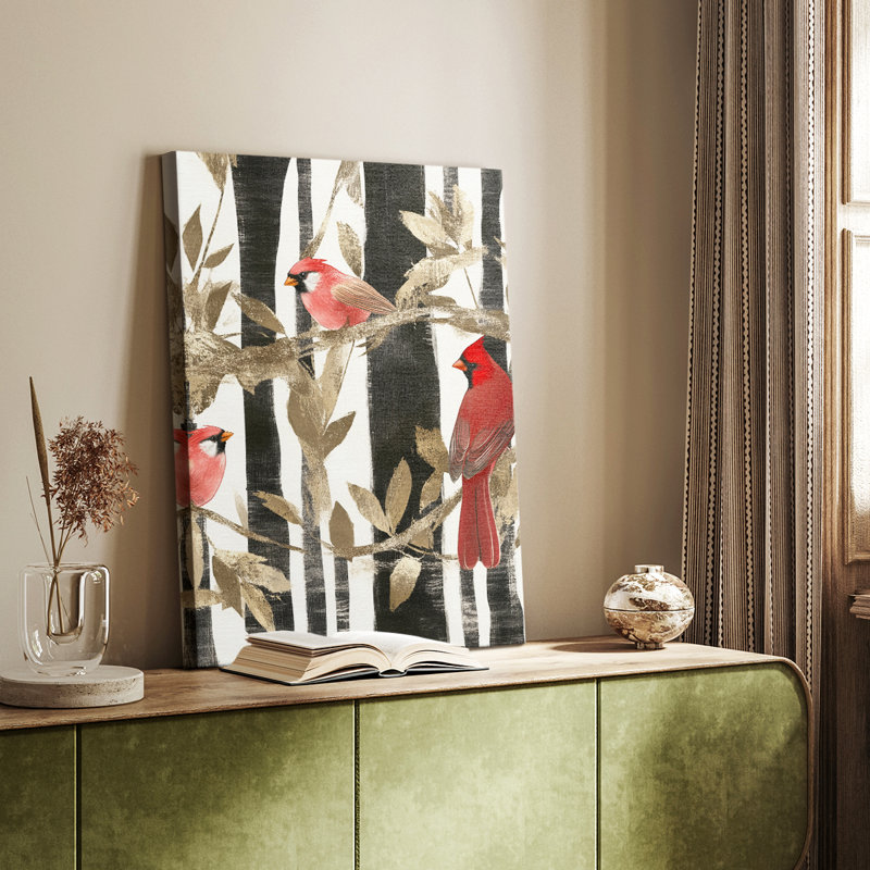 Christmas Holiday Art CCCXX -Custom Wrapped Gallery Cavas, 18" H x 12" W