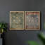 «Vintage Abstract I», impression par estampe numérique - ensemble de 2-259484954-259484957