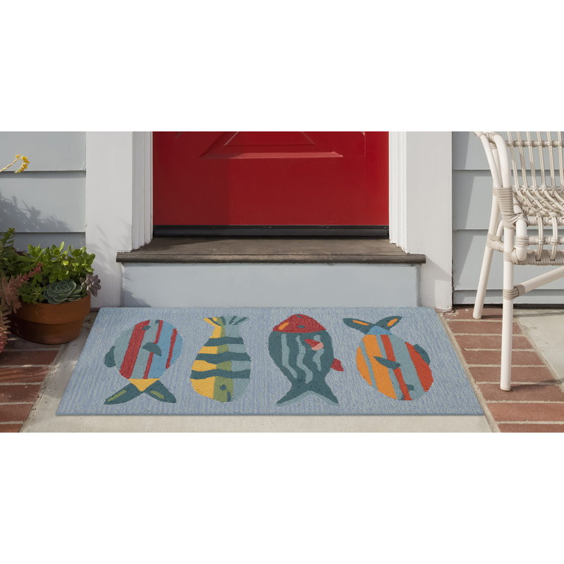 Polyester Kitchen Mat, Rectangle 2'6" x 4'