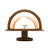 9" Wide Durbano Wall Sconce
