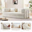 2 Seater Chenille Sofa Bed-1172833303