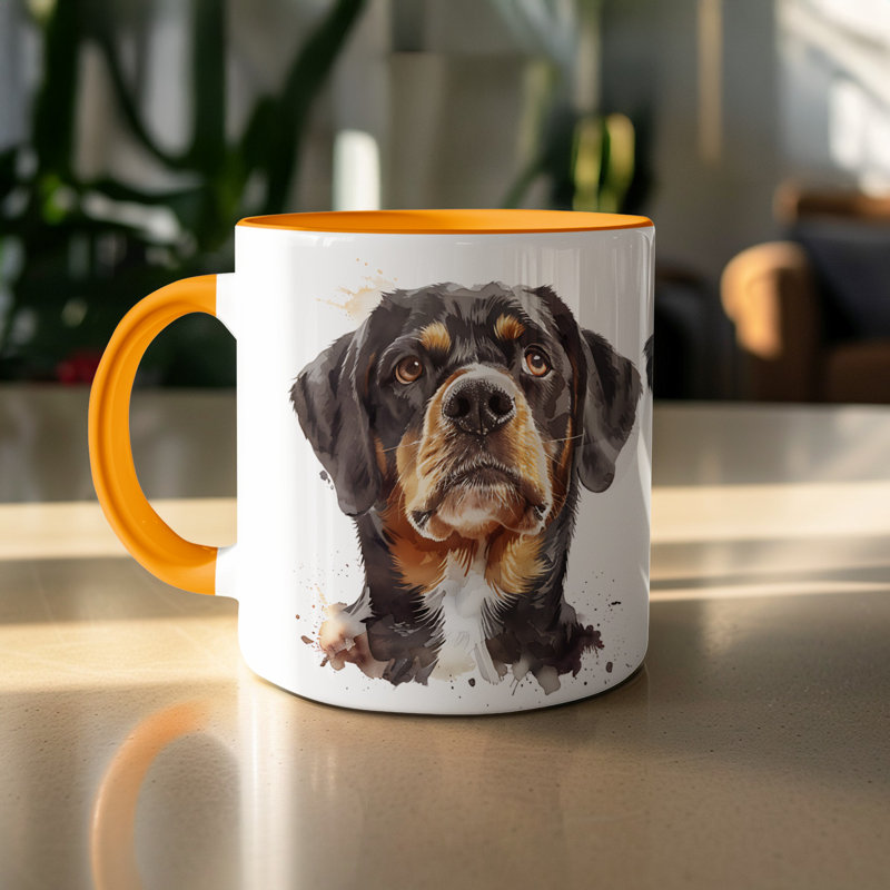 Mug, 2, Orange