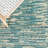 Clairvaux Natural Fiber Flat Weave Jute/Cotton Rug in Dark Green/Natural-1316596451