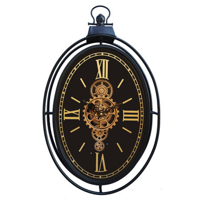 Alizabella Metal Wall Clock