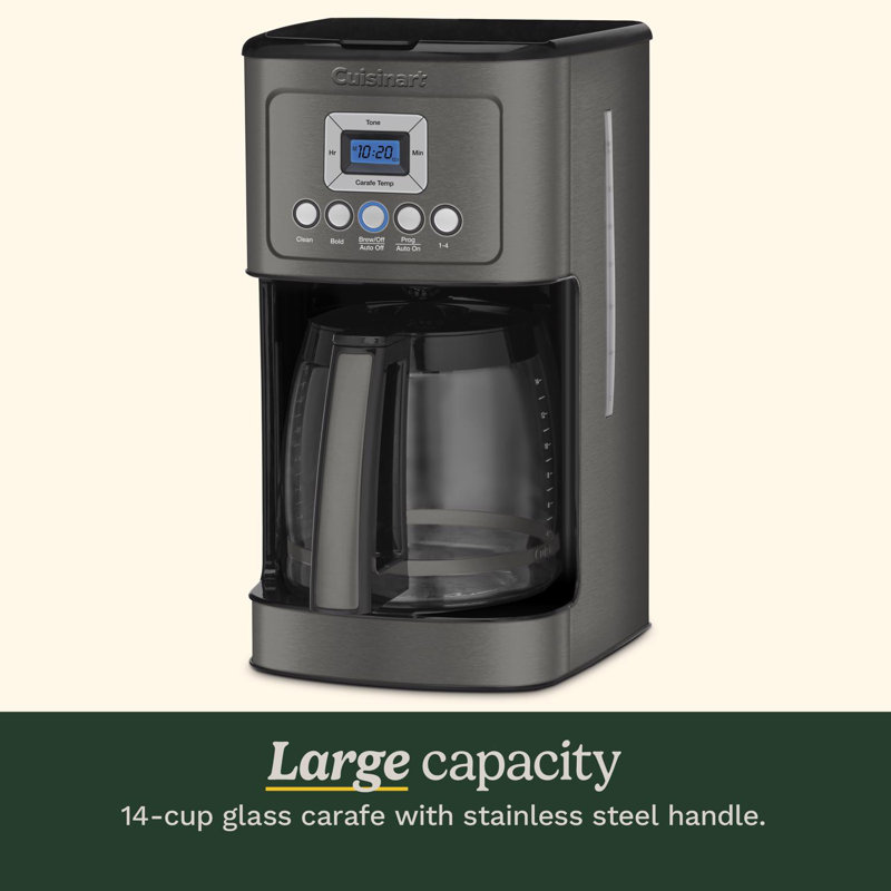 Cuisinart 14 cups Black Coffee Maker