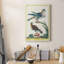 Toile tendue avec châssis de qualité supérieure Pastel Birds III - prête à être accrochée-816003372