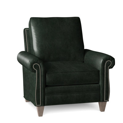 Reddish Upholstered Armchair