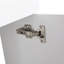 Petit meuble-lavabo avec lavabo et portes à fermeture douce